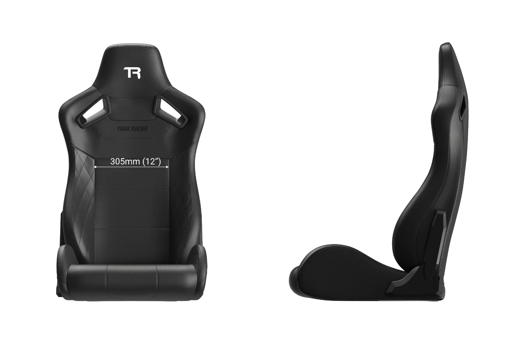 Sedile reclinabile total black Trak Racer caratteristiche
